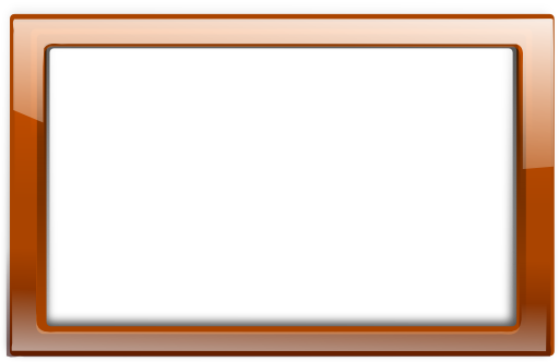 Brown Orange Frame