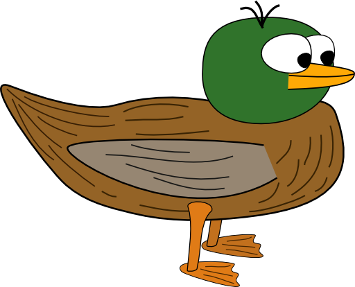 Cartoon Duck