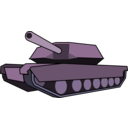 download Tank clipart image with 225 hue color