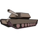 download Tank clipart image with 315 hue color