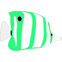download Tropical Fish clipart image with 90 hue color