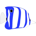 download Tropical Fish clipart image with 180 hue color