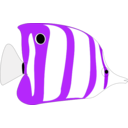 download Tropical Fish clipart image with 225 hue color