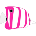 download Tropical Fish clipart image with 270 hue color