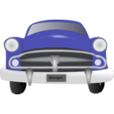 download Aqua Blue Vintage Car clipart image with 90 hue color