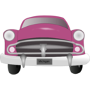 download Aqua Blue Vintage Car clipart image with 180 hue color