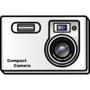 download Slim Camera clipart image with 315 hue color