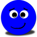download Shy Smiley Pink Emoticon clipart image with 270 hue color