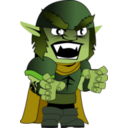 download Orc Chibi clipart image with 45 hue color