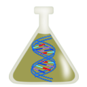 download Dna In A Bottle clipart image with 180 hue color