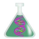 download Dna In A Bottle clipart image with 270 hue color