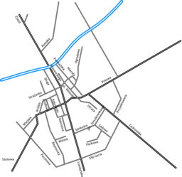 Map Of Stawiska In Poland