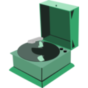 download Phonograph Player clipart image with 135 hue color
