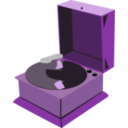 download Phonograph Player clipart image with 270 hue color