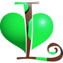 download Red Heart clipart image with 135 hue color