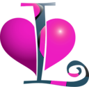 download Red Heart clipart image with 315 hue color