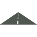 download Open Road clipart image with 315 hue color