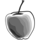 download Apple clipart image with 0 hue color