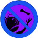 download Do Not Feed The Trolls clipart image with 225 hue color