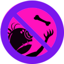 download Do Not Feed The Trolls clipart image with 270 hue color