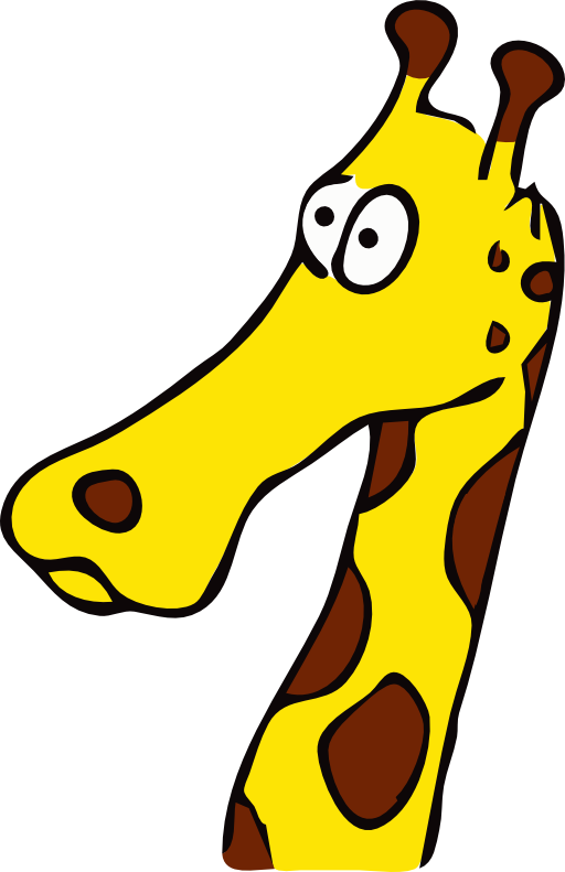 Drawn Giraffe
