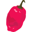 download Habanero Pepper clipart image with 315 hue color