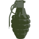 download Hand Grenade clipart image with 45 hue color