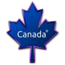 download Maple Leaf 5 clipart image with 225 hue color