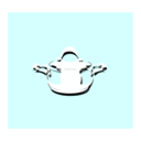 download Tableware clipart image with 180 hue color