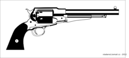 Revolver Remington 1858 New Model Army