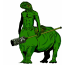 download Turtle Centaur clipart image with 45 hue color