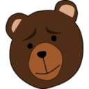 download Bear clipart image with 0 hue color