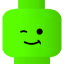 download Lego Smiley Wink clipart image with 45 hue color