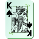 download Guyenne Deck King Of Spades clipart image with 90 hue color