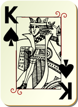 Guyenne Deck King Of Spades