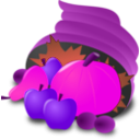download Thanksgiving Day Icon clipart image with 270 hue color