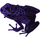 download Azureus Frog clipart image with 45 hue color