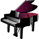 download Piano clipart image with 315 hue color