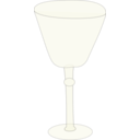 download Wine Glass Empty clipart image with 180 hue color
