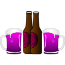 download Beer clipart image with 270 hue color