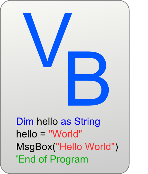 Visual Basic Icon