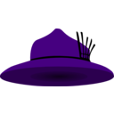 download Scout Hat clipart image with 225 hue color