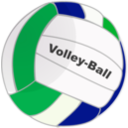 download Volleyball clipart image with 135 hue color