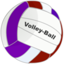 download Volleyball clipart image with 270 hue color