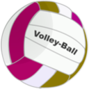 download Volleyball clipart image with 315 hue color