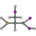 download Serine Amino Acid clipart image with 270 hue color