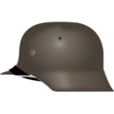 download German World War 2 Helmet clipart image with 270 hue color