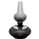 download Oil Lamp clipart image with 270 hue color