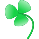 download Three Leaves Clover clipart image with 45 hue color