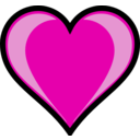 download Heart Highlight clipart image with 315 hue color